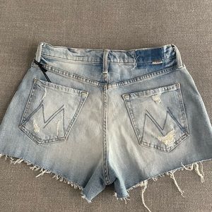 MOTHER brand Jean Shorts - Size 29 NWT